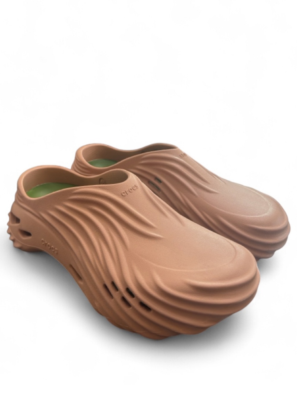 CROCS Echo Wave ‘Cork’ Wave-Textured Clogs Size US 10 Men’s/ 12 Women’s (NWT)